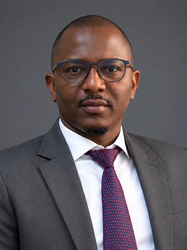 Portrait de Demba Keita, architecte, fondateur d'ARCHIK