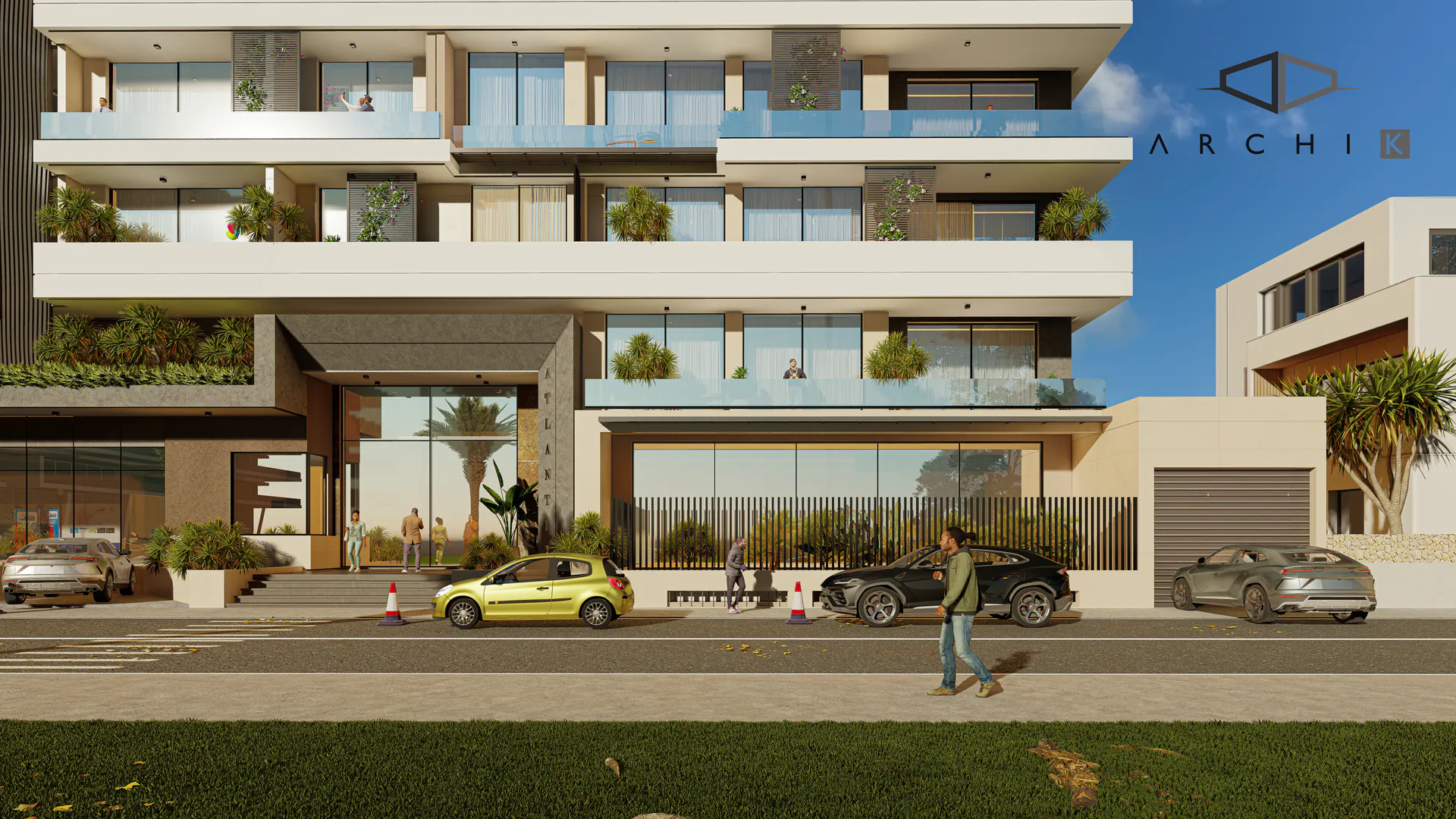 Immeuble Atlantix — vue 2